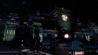 Yusei watching over Kugane