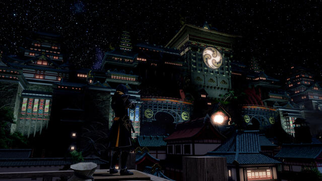 Yusei watching over Kugane